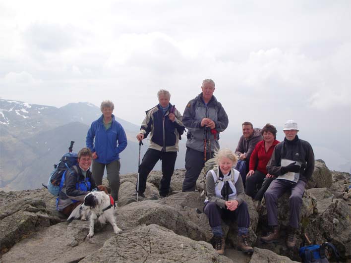 Great Gable summit